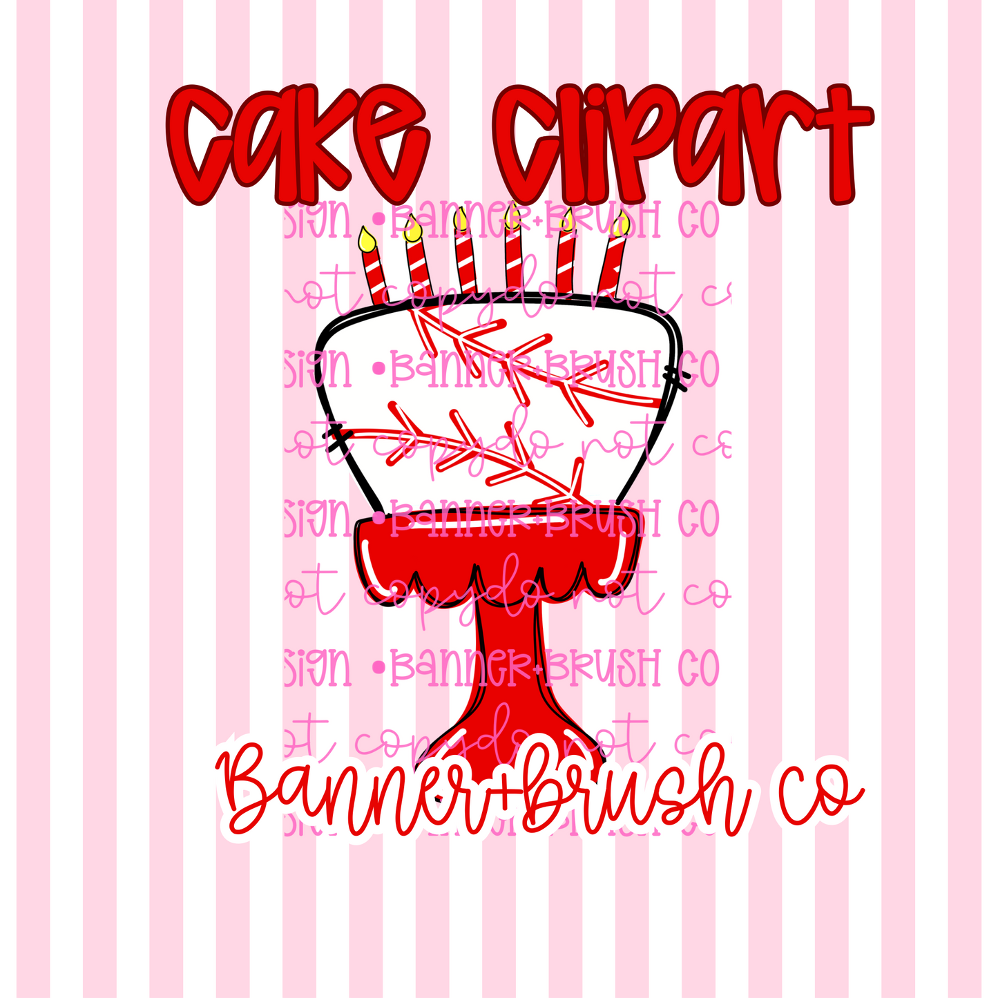 Baseball Cake Clipart