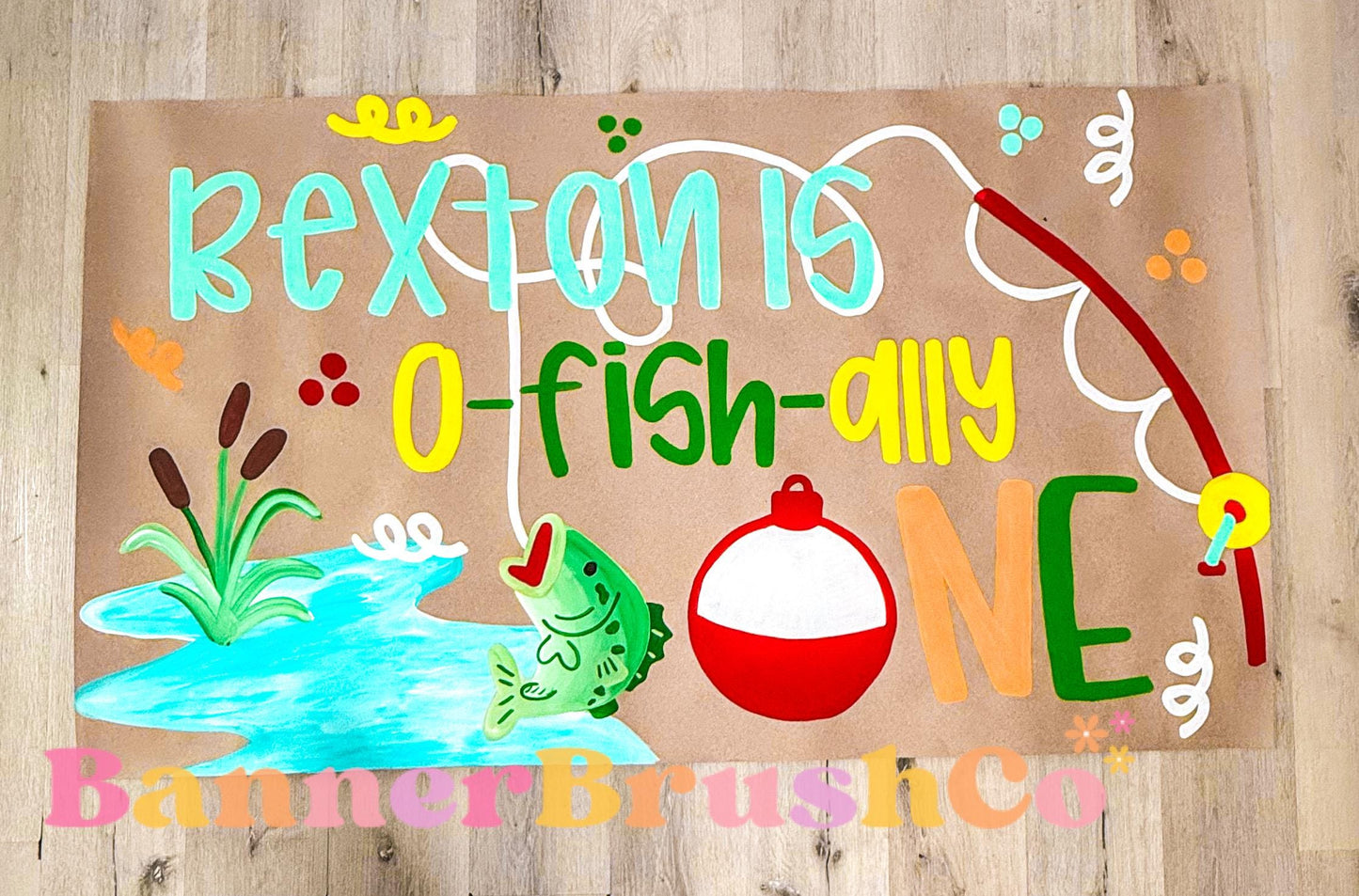 OFISHally one  first birthday Banner Template | Editable Canva Banner | 35x60 DIY Painted Sign |  Big one Birthday Theme | Digital Download