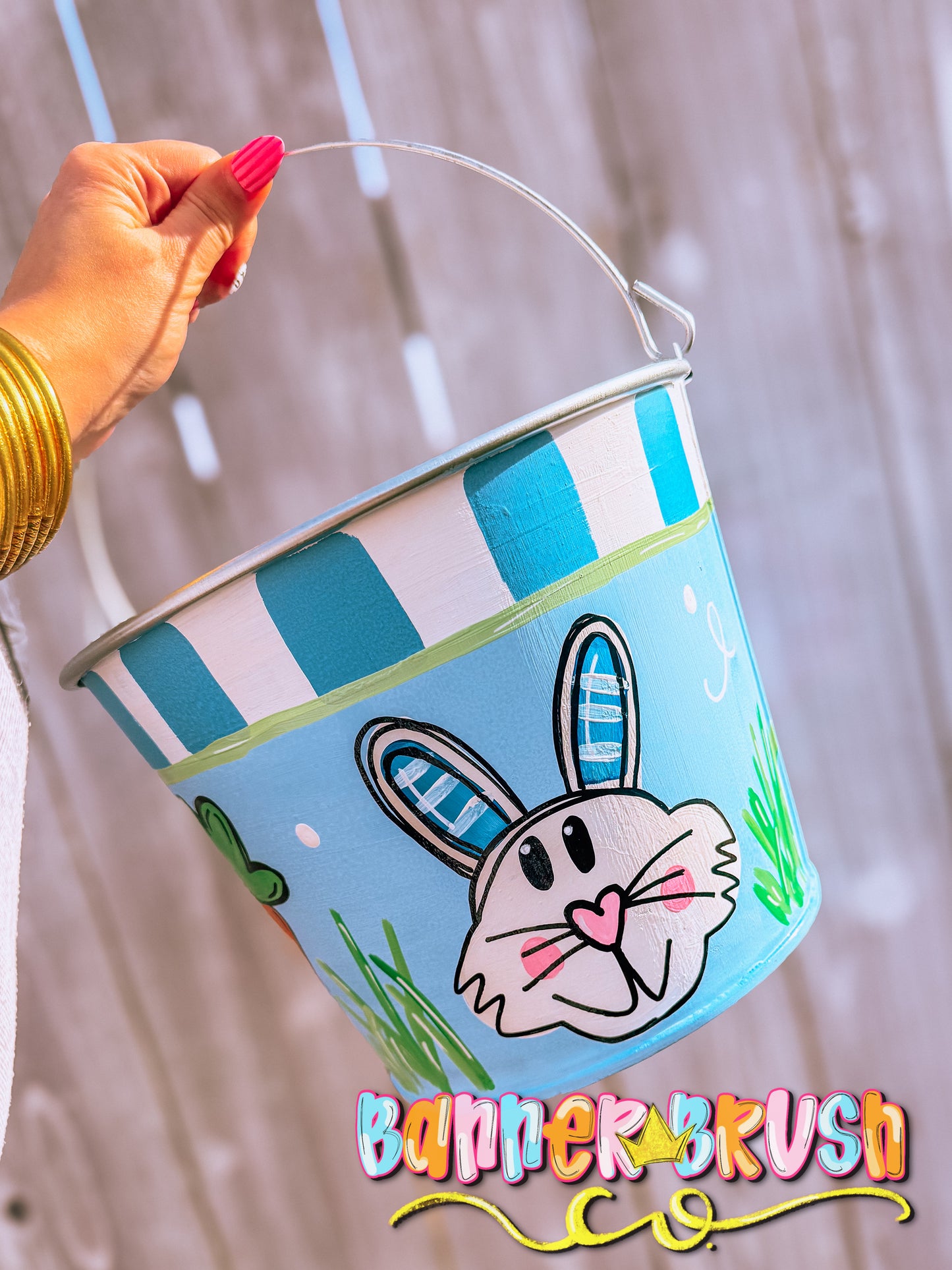 Custom Easter Buckets | Personalized Easter Basket